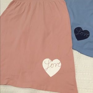 2 maternity night gowns